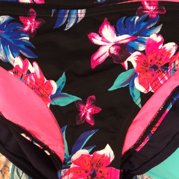 NWT [Sundazed] Stunner Hipster Floral Bikini Swim Bottom Womens Size Large - Picture 6 of 8